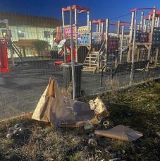 Óvoda mellett landolt a repülőgép egy darabja Maros megyében